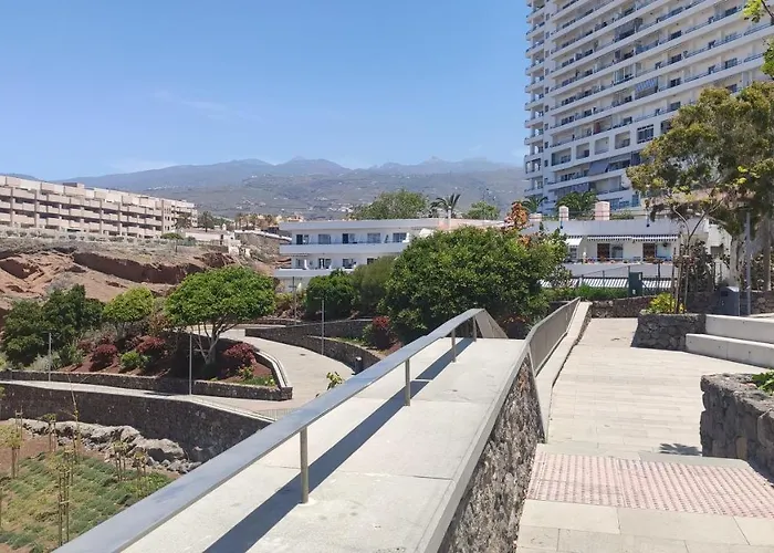 Lägenhet Agreable Au Bord De L' Ocean, Playa Paraiso Costa Adeje (Tenerife)